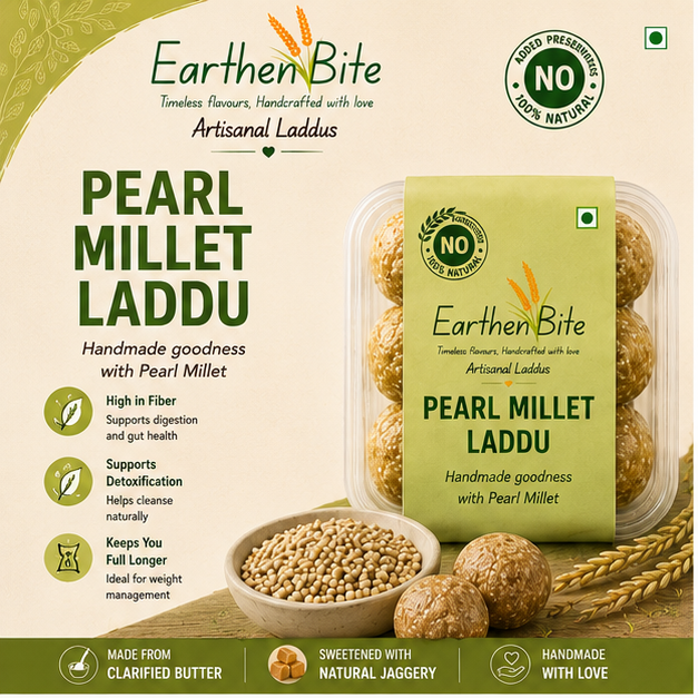 Pearl Millet Laddu
